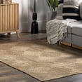 thumbnail image 3 of nuLOOM Sunita Casual Geometric Jute Area Rug, 5' x 8', Natural, 3 of 9