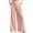 Pink, variant on New Drape High Waist Wide Leg Casual Slacks. Moisture Wicking Casual Pants Women Khaki S