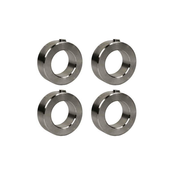 Jeremywell 1/2" Bore Stainless Steel Set Screw Shaft Collar OD 1" Width