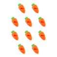thumbnail image 1 of Bewildely Soporte antidesbordamiento portátil reutilizable lavable resistente al calor Adorable cocina estante a prueba de derrames accesorios Zanahoria 10piezas, 1 of 6