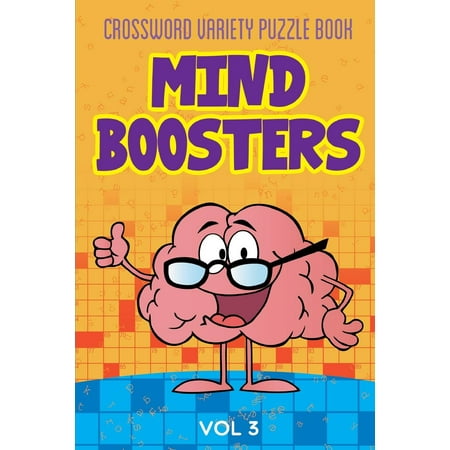 Crossword Variety Puzzle Book Mind Boosters Vol 3