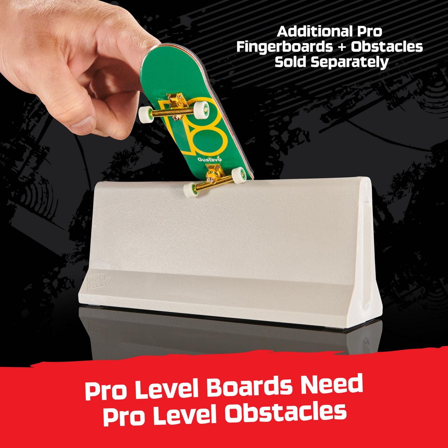 Tech Deck, Plan B Pro Series Finger Board with Storage Display, Built for Pros; Authentic Mini Skateboards, Kids Toys for Ages 6 and up