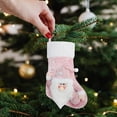 thumbnail image 4 of Christmas Decorations Hangs Personalized Christmas Stockings 16 Inch Large Family Christmas Stocking Set Xmas Stocking For Fireplace Christmas Decorations Household pendant, 4 of 7