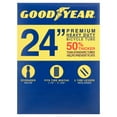 thumbnail image 4 of (4 pack) Goodyear 24" x 1.75-2.125" Heavy Duty Bike Tube, Standard Schrader Valve, 4 of 10