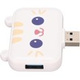 thumbnail image 2 of Usb Port Expander Multifunction Usb Hub Support Fast Charging Portable Plug And Play For Office (white), 2 of 5
