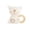 a, variant on Kiddiway Baby Wooden Ring Rattle Teether with Cotton - Organic Cotton Baby Toys, Plush Figurine & Cute Plushies, Natural Wood, Soothing Sensory, Easy-Grip, Car Stroller Hanging,c