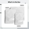 thumbnail image 5 of 300 PCS Vacuum Sealer Bags, 6.3 Mil Heavy Duty Chamber Machine Sealing Bags, 6 x 8 in, 8 x 10 in, 10 x 10 in, 3 Sizes Food-Safe Clear Plastic Vacuum Pouches for Commercial Sealing Machines, 5 of 5