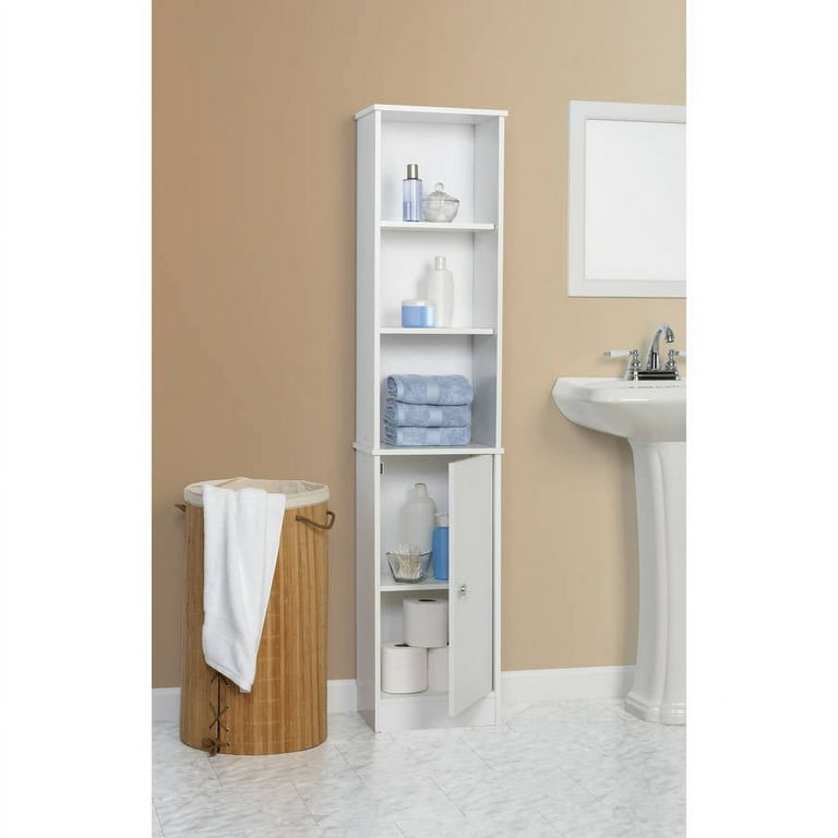 Mainstays bathroom storage linen tower deals