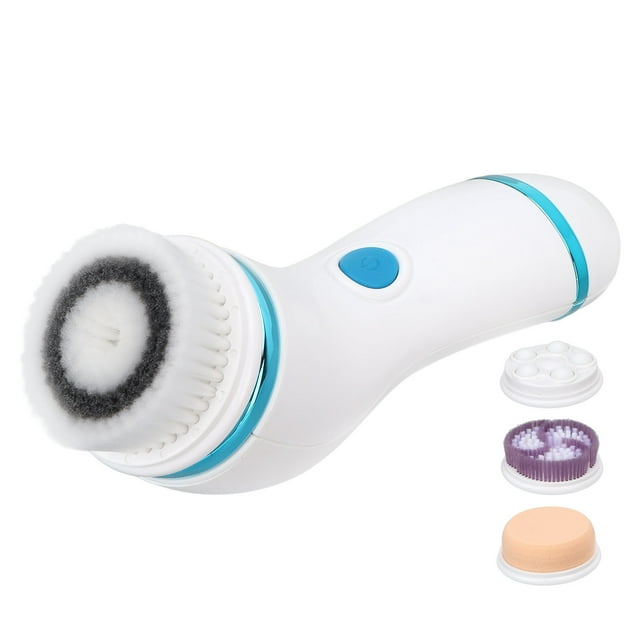 Facial de Cepillo, Limpieza de la Cara Eléctrica Ajustable Limpieza Profunda 4 en 1 Para Spa para Mujeres