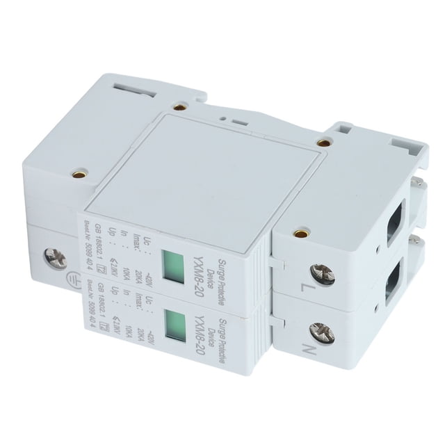 Dispositivo de protección contra sobretensiones 2P Protector de sobretensión 20 kA YXM8‑20