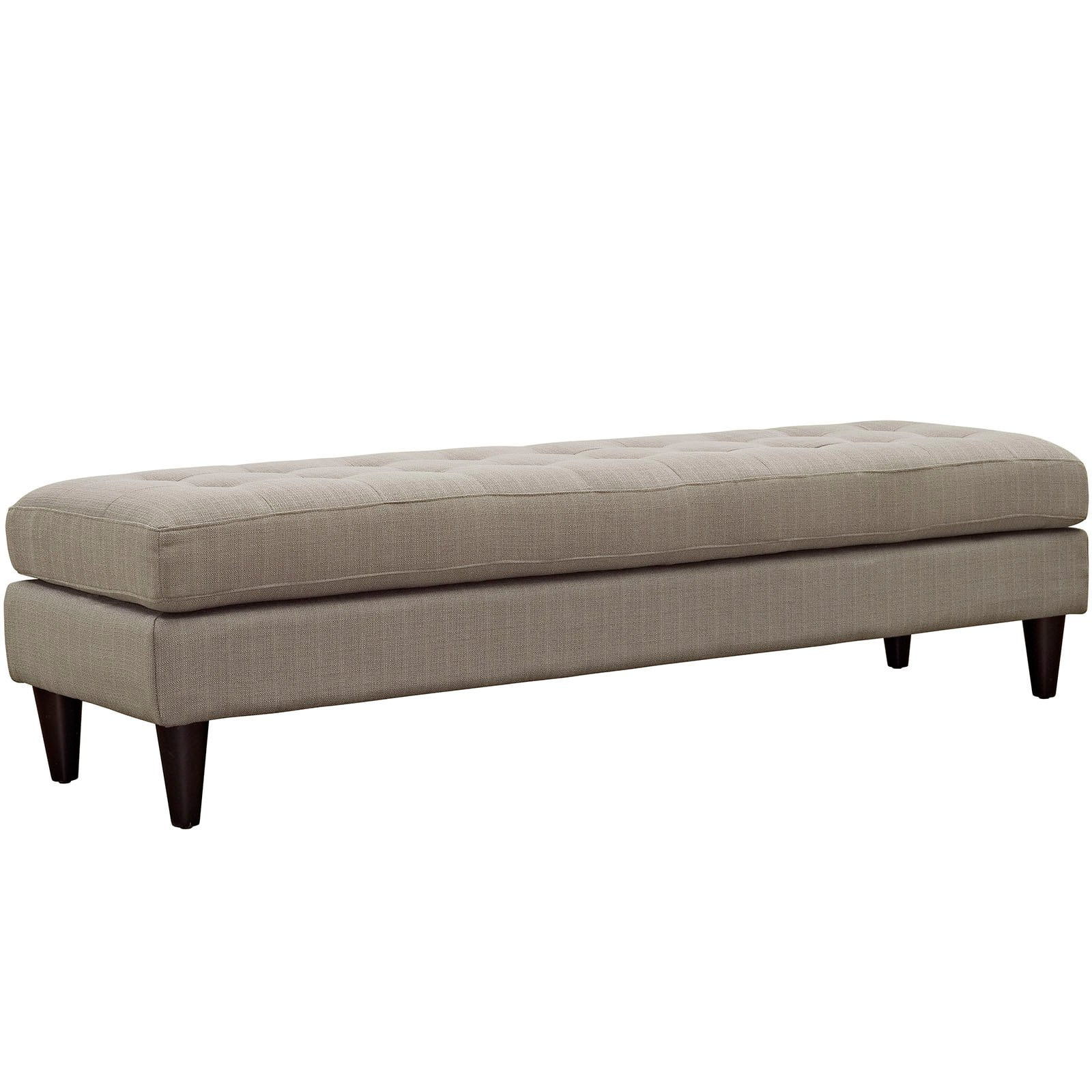 Modway Empress Long Upholstered Bench, Multiple Colors