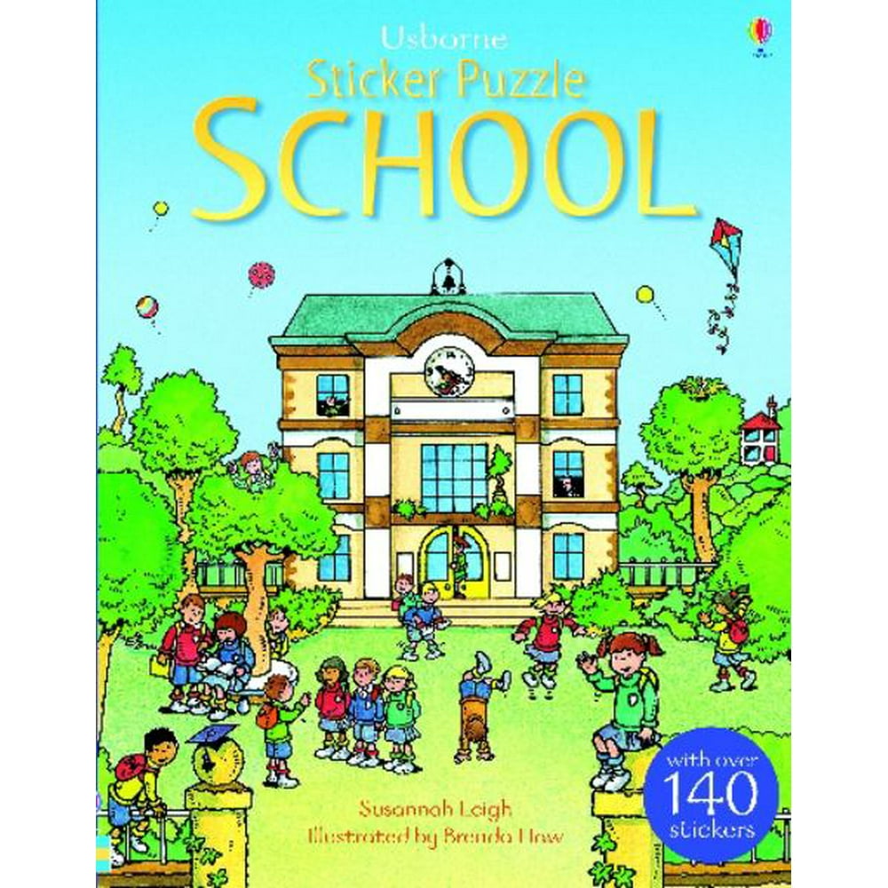 Sticker Puzzles Sticker Puzzle School (Book)