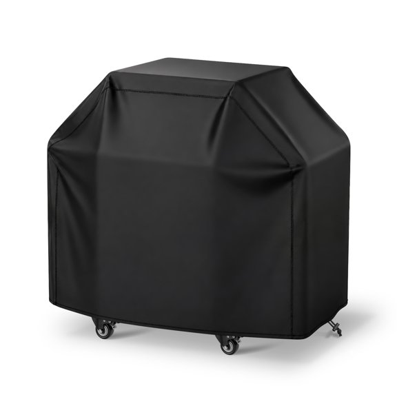 Grill Cover,58 inch Grill Covers for Outdoor Grill,Heavy Duty 4-6 Burner Grill Cover for Outdoor Waterproof Gas Grill Cover,UV and Fade Resistant BBQ Cover for Grills up to 56-in Width,Black