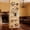 White&gold, variant on 5-Tier Bookshelf Solid Ladder Shelf, Narrow Book Shelf Display Shelf, Wooden Bookcase, Wall Mount Ladder Shelf, Storage Rack for Living Room, Bedroom, Industrial Style, Black&
