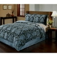 thumbnail image 2 of Provence Velvet Plush Print Bedding Comforter Mini Set by Sun Yin, 2 of 7
