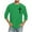 Green, variant on WXLWZYWL Men Baseball T Shirt Plus Size 3/4 Sleeve Round Neck Solid Color Shirt Casual Loose T Shirts Comfortable Fit Tee Blouses White XXXXXL