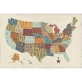 thumbnail image 3 of Vess, June Erica 14x11 Black Modern Framed Museum Art Print Titled - United State Signs, 3 of 5