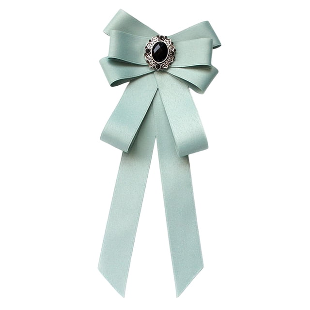 Lazo preatado para mujer Sunnimix pajarita azul claro Accesorios de ropa