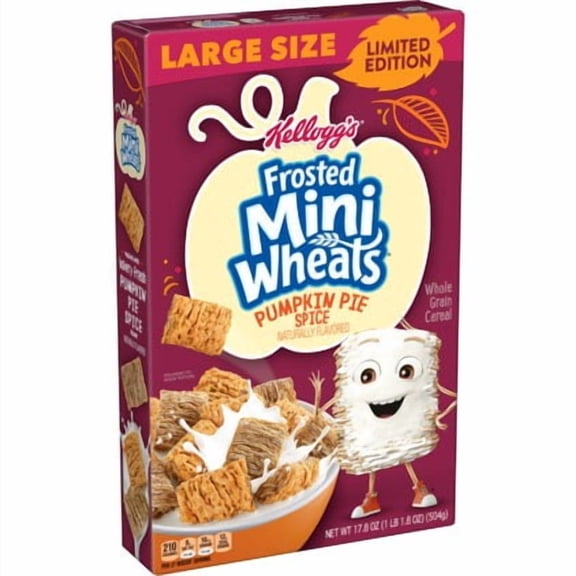 Kellogg's Frosted Mini Wheats Pumpkin