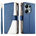 thumbnail image 3 of Funda cartera GANGXUN para Xiaomi Poco M6 Pro 4G , cuero PU con tarjetero, cremallera, correa de mano, soporte y protección 1234°, 3 of 6