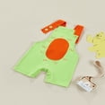 thumbnail image 4 of MesaSe Infant Boy Strap Sleeveless Button Overalls Rompers Cartoon Dinosaur Shape Summer 0-24M, 4 of 10