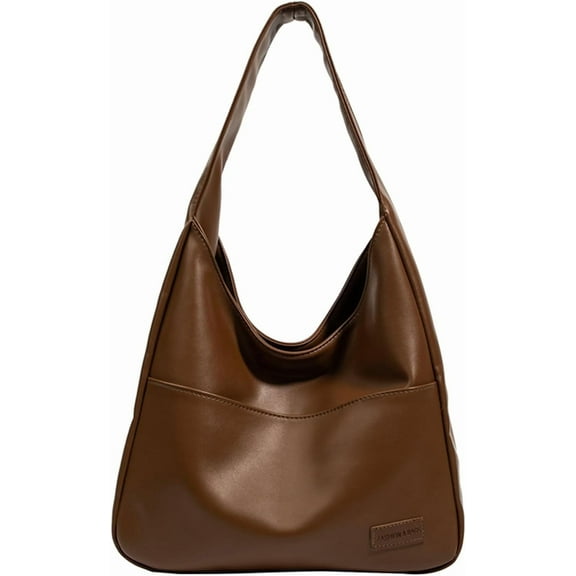 MMYGU Hobo Bags for Women Trendy Soft Portland Slouchy Leather Handbags Shoulder Bag Work Tote Bag Purse