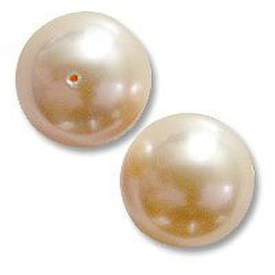 Swarovski Crystal Pearls 5810 10mm Peach (Package of 1)