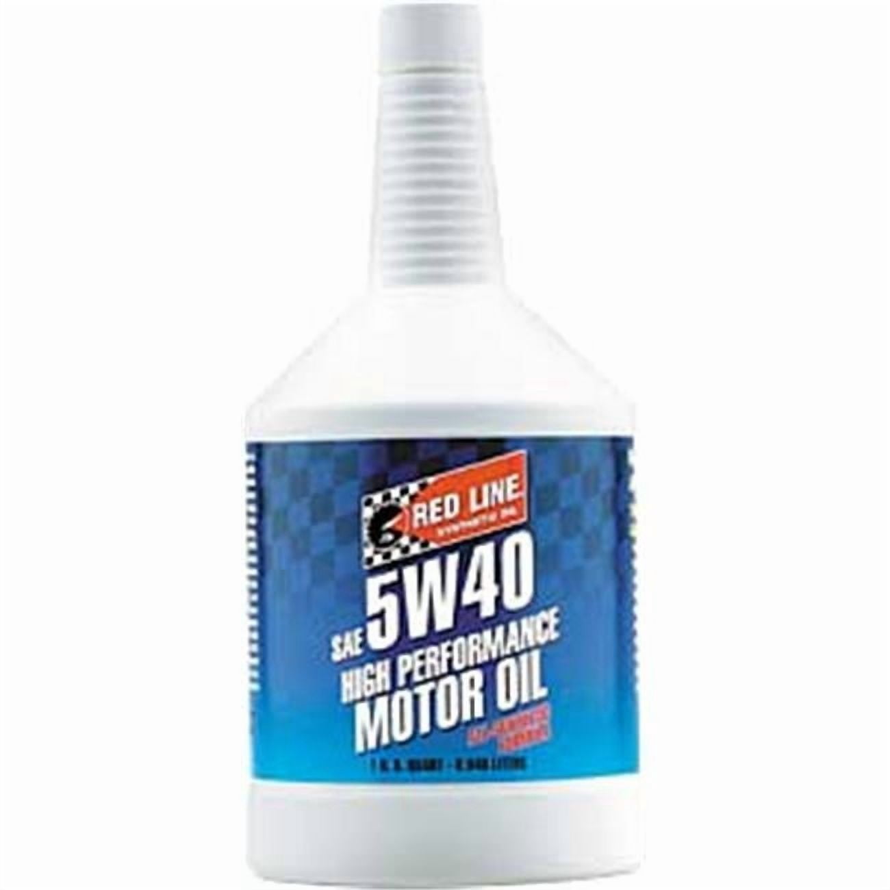 ドゥエアドゥム　RED LINE 5W40エンジンオイル1ガロン3本セット Redline SAE 5W40 Fully Synthetic Motor Oil, 1 Quart, 15404