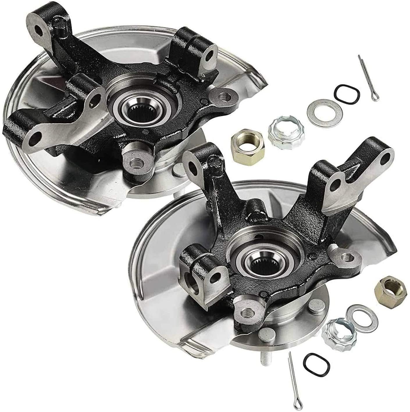 Wheel Hub Bearing and Knuckle Assembly Passenger Compatible with Dodge Caliber Jeep Patriot 