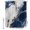 Blue, variant on Shower Curtains for Bathroom, Marble Navy Blue Waterproof Fabric Shower Curtain, Abstract Gold White Brick Stone Motif Decorative Bathroom Curtain for Bathtub, 66"x72", No Hooks Included