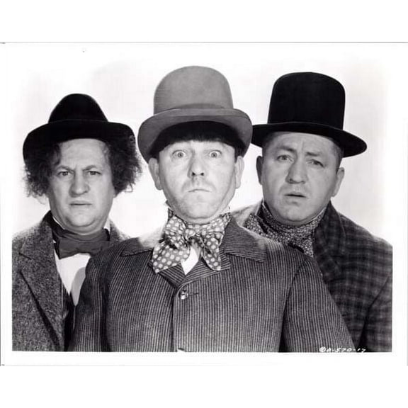 The Three Stooges classic studio portrait 8x10 inch photo