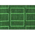 thumbnail image 1 of Ahgly Company Indoor Rectangle Abstract Emerald Green Modern Area Rugs, 4' x 6', 1 of 4