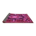 thumbnail image 2 of Ahgly Company Indoor Round Medallion Pink French Area Rugs, 6' Round, 2 of 4