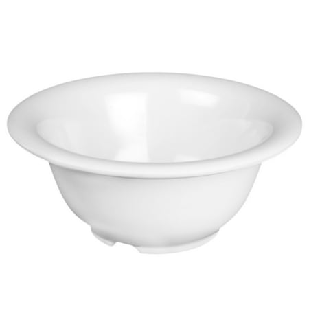 

Excellante Color White Melamine Dinnerware Collection 5.375 Inch Soup Bowl - 10 Oz Comes in Dozen
