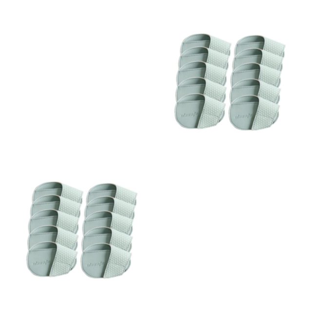Destyer Golf Head Covers PU Portable Protector Travel Golf Athlete for Training Light Blue Large 10 Pcs 2Set