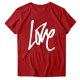 thumbnail image 2 of RKSTN Valentine's Day T Shirts for Women Cotton Oversized Crewneck Heart Graphic Print Short Sleeve Shirt Pullover Tops Womens Casual Valentine Print Round Neck Regular Fits Comfy Summer Tee Shirts, 2 of 9