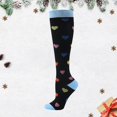 thumbnail image 2 of FhsagQ Socks Hommes Socks avec Bas Exercice Stress Socks Élastique Socks Course Saut Compression Socks Bas Jacquard Mollet Socks Hommes Socks Cuir Socks pour Hommes Entrejambe Cuir Clair, 2 of 3