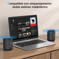 thumbnail image 2 of Mini Bocina Portátil Bluetooth Inalámbrica Altavoz Negro BLOOSOM, 2 of 5