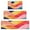 Colorful Tie Dye-1, variant on Rainbow Tie Dye Ink Pattern Kitchen Rugs Sets Of 3,Kitchen Runner Rugs Non Skid Washable,Decorative Kitchen Floor Mats for Kitchen,Sink,Laundry,17"x30"+ 17"x47" + 17"x59"