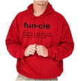 thumbnail image 5 of Funcle Fun Uncle Definition Cool Hoodie Hooded Sweatshirt Men Brisco Brands M, 5 of 6
