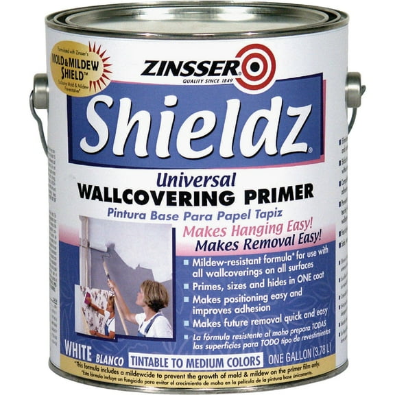 1 gal Zinsser 02501 White Zinsser, Shieldz Universal Wallcovering Primer Sealer