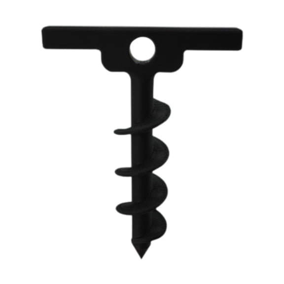 GARENDE Tent Stake Dock Auger Removable Screw Tent Peg for Beach Muddy Grounds Tents