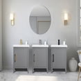 thumbnail image 4 of Vanity Art 20” Single Sink Bathroom Vanity Cabinet with Ceramic Countertop, 4 of 12