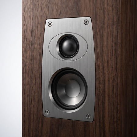 Uonlytech Speaker Grille Cover Panel with Acoustic Slots Dark Grey for Home Subwoofer Enhancements