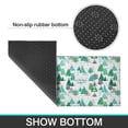 thumbnail image 6 of Green Christmas Tree and Text Pattern Kitchen Rugs Sets Of 2,Anti Fatigue Kitchen Mat Rugs Non Slip Washable,Decorative Kitchen Floor Mats for Kitchen,Sink,Laundry,17"x30"+17"x47", 6 of 7