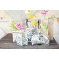 thumbnail image 2 of Glass Bud Vase Half Circle Bottle Food Safe Jar 4 in Clear 12 Pk, 2 of 4