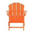 thumbnail image 4 of Paradise Outdoor Folding Poly Adirondack Chair (Set of 2), 4 of 9
