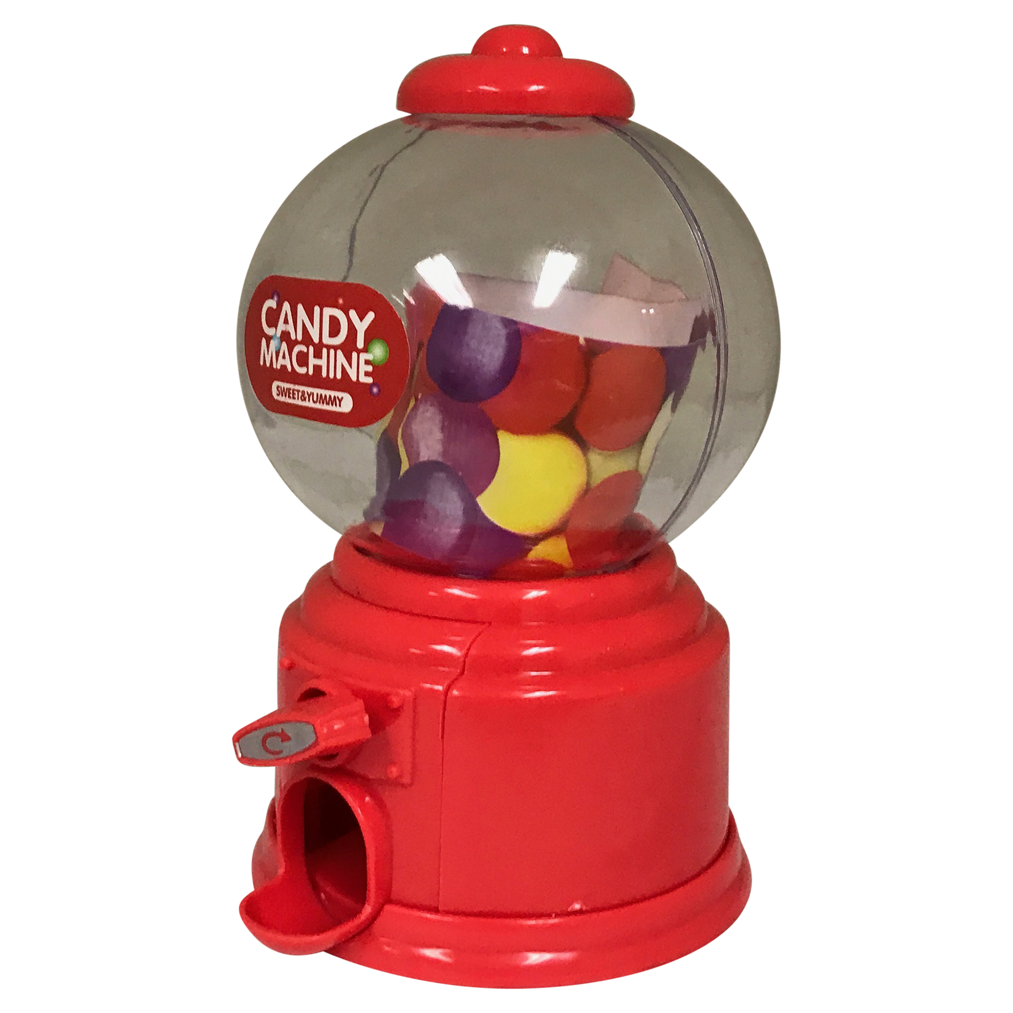 Creative Motion Small Gumball Machine. 22279 Red Candy Machine/ Dispenser.