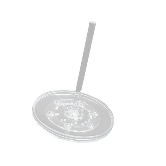 Rotating Yarn Holder for Crocheting Clear ABS Yarn Stand Yarn Dispenser Thread Spool Holder for Knitting Weaving Project