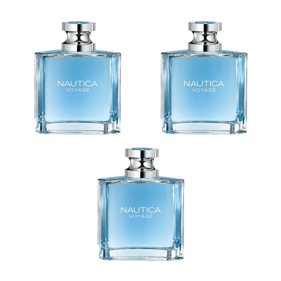 Paquete 3X2 Nautica Voyage 100 ML Edt Spray Nautica